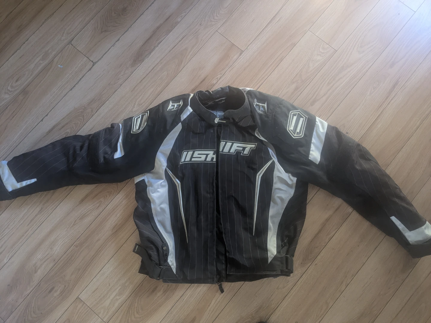 Joe Rocket "Shift" Motorcycle Jacket - Black/White