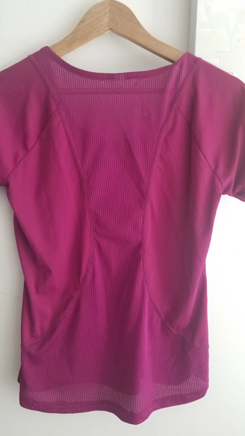 Shirt with mesh panelling at back - photo 2