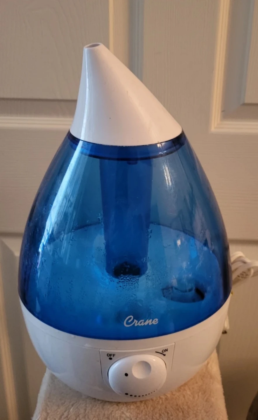 Crane Humidifier - Blue and White