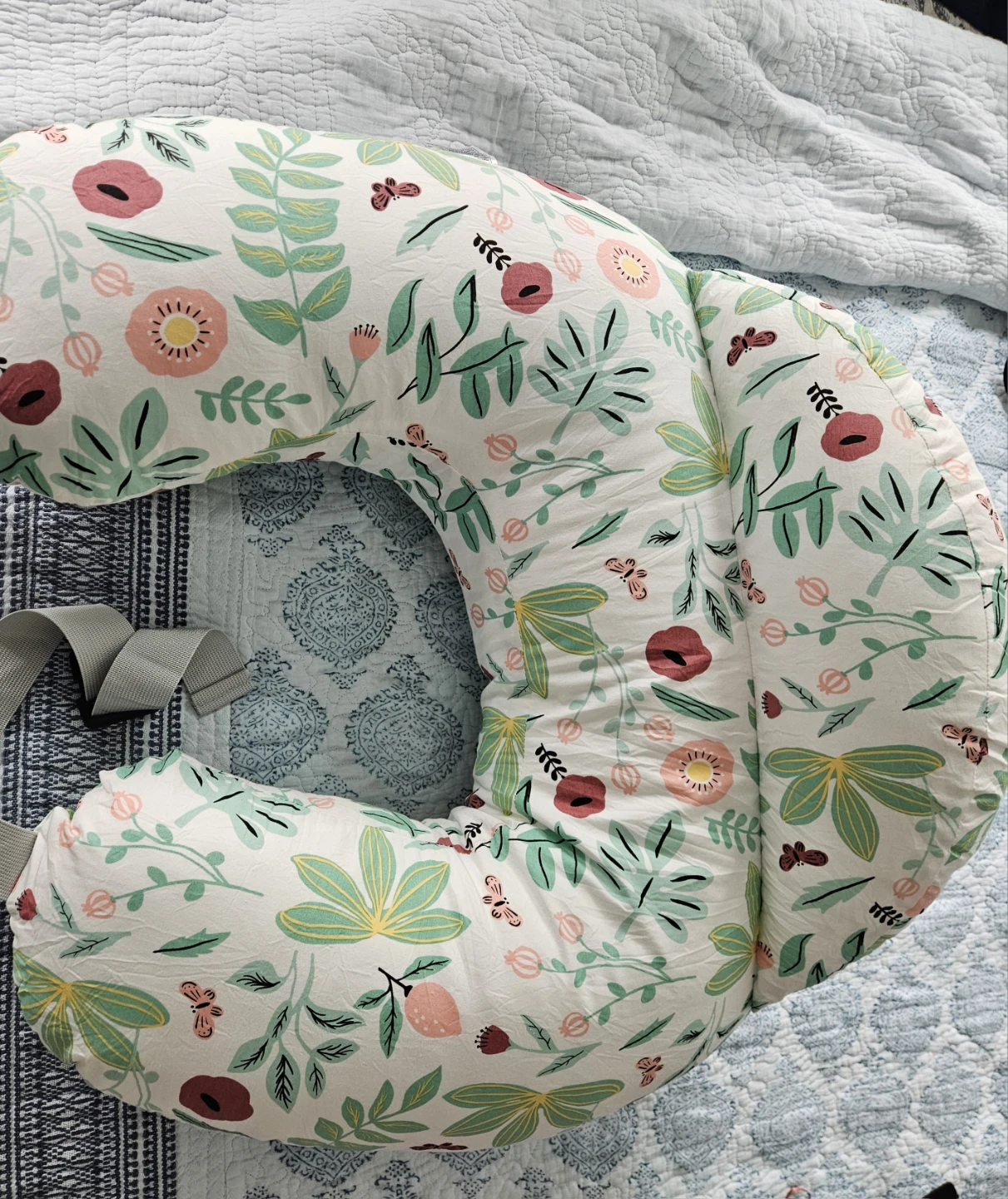 Nursing Pillow Floral Print - photo 3