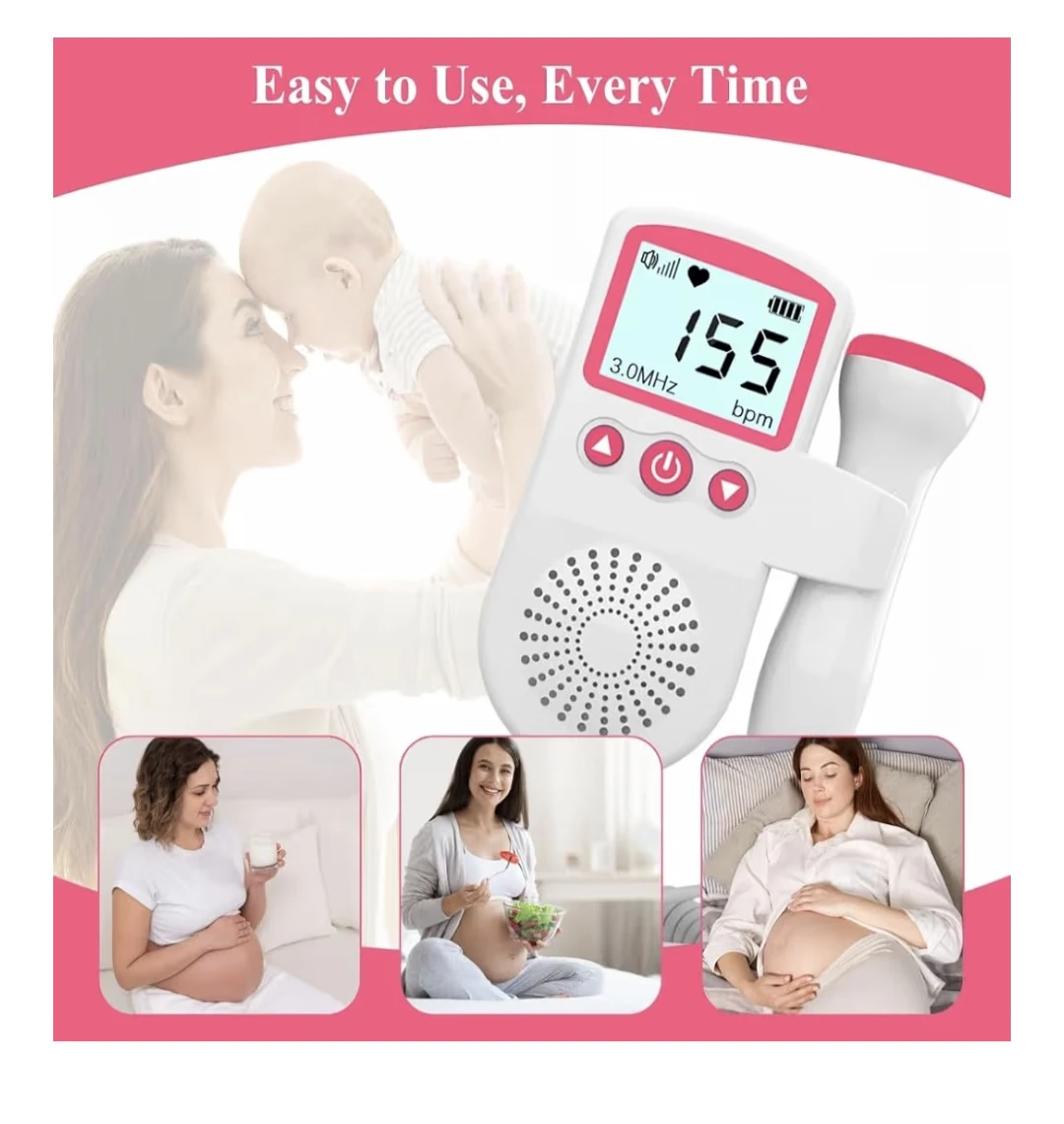 Handheld Prenatal Listening Device for Pregnancy Heart Rate - photo 3