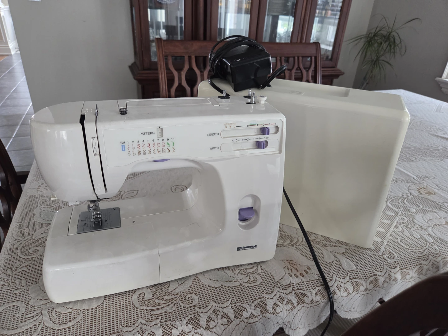 Kenmore White Sewing Machine