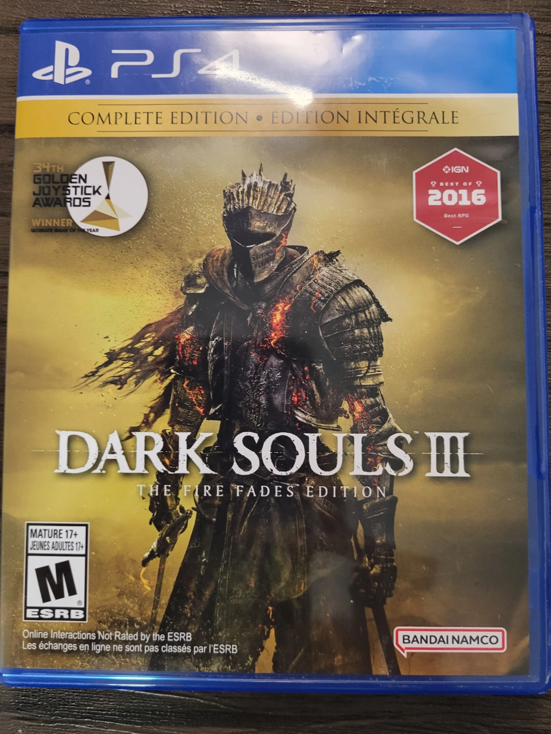 Dark Souls III The Fire Fades Edition (PS4 & PS5)