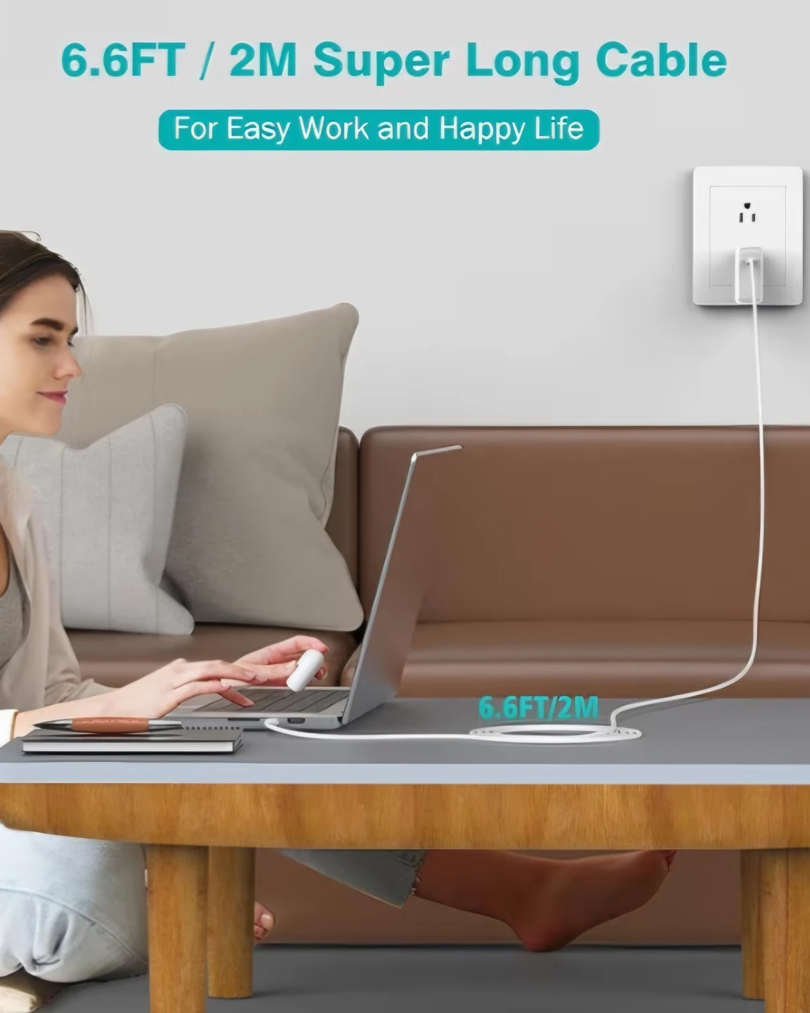 IFEART 70W USB C Charger with 6.6ft Cable 🥕 - photo 5