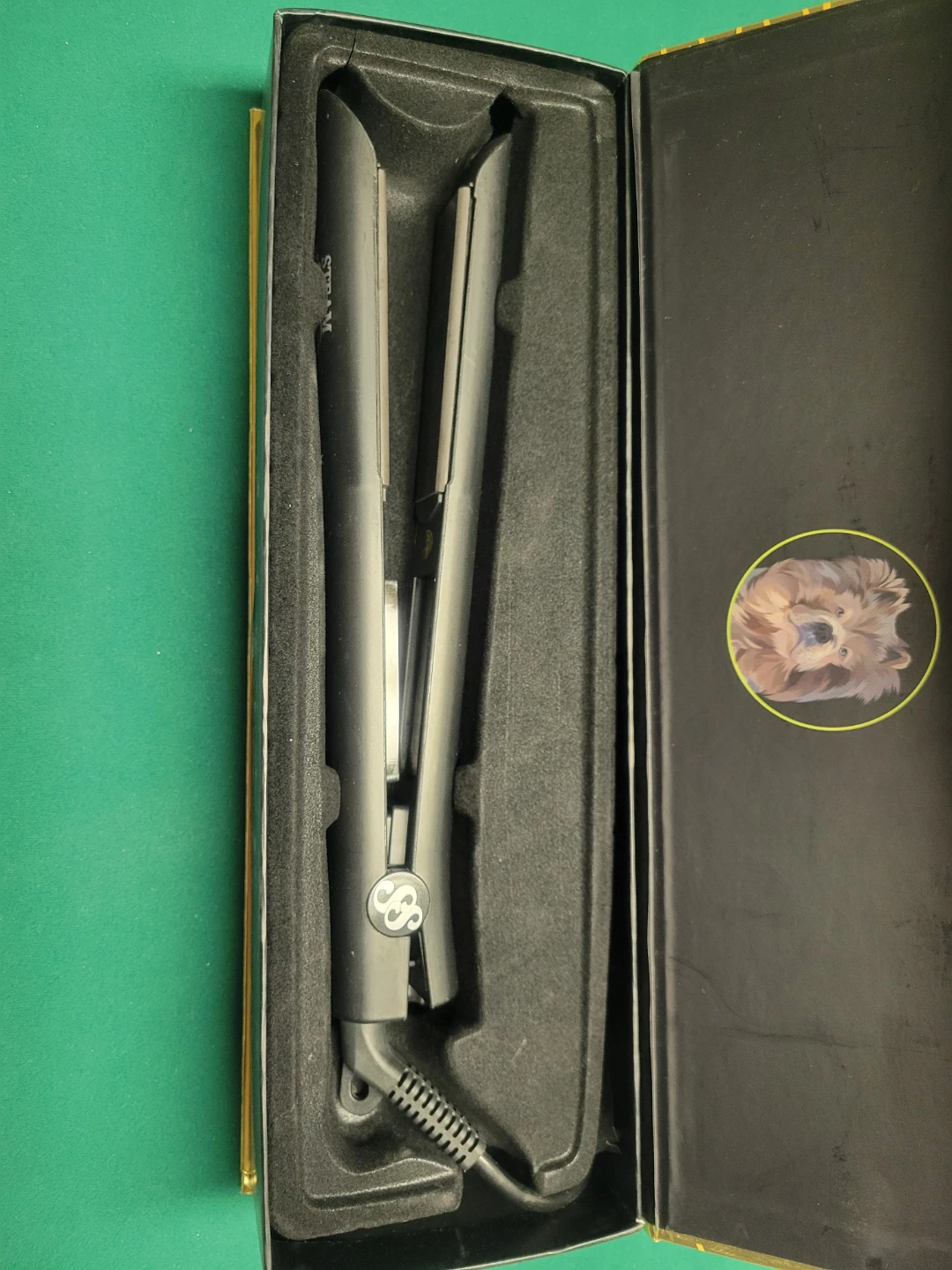 Steam Styler Hair Designer Flat Iron - Black - photo 2