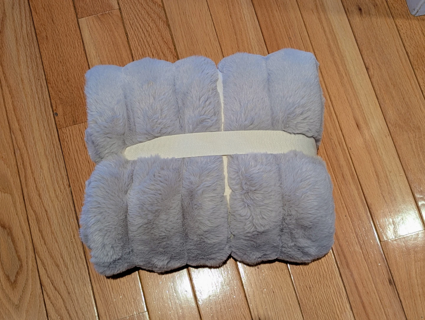 Indigo Faux Fur Throw Blanket - photo 3