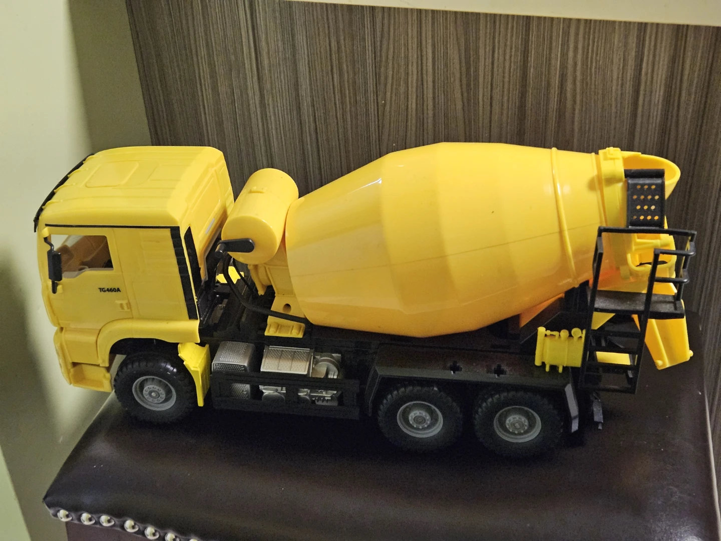 Yellow MAN Cement Mixer Toy Truck