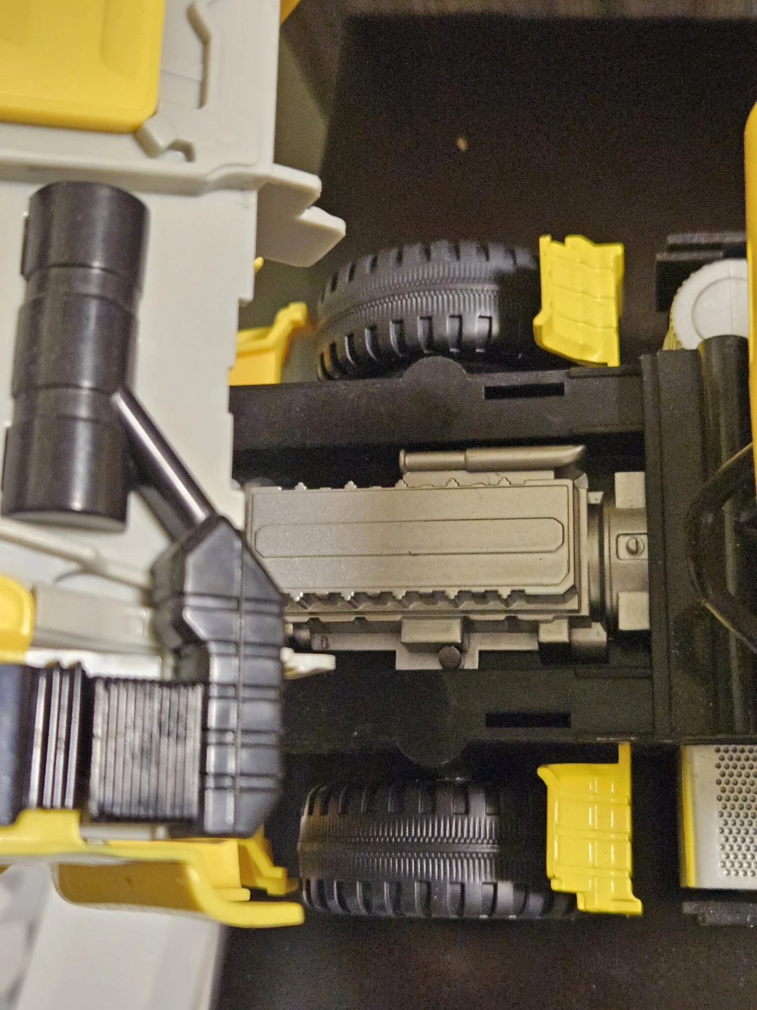 Yellow MAN Cement Mixer Toy Truck - photo 3