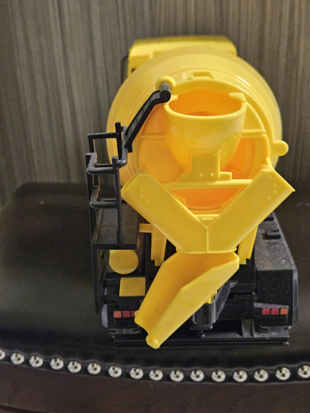 Yellow MAN Cement Mixer Toy Truck - photo 5