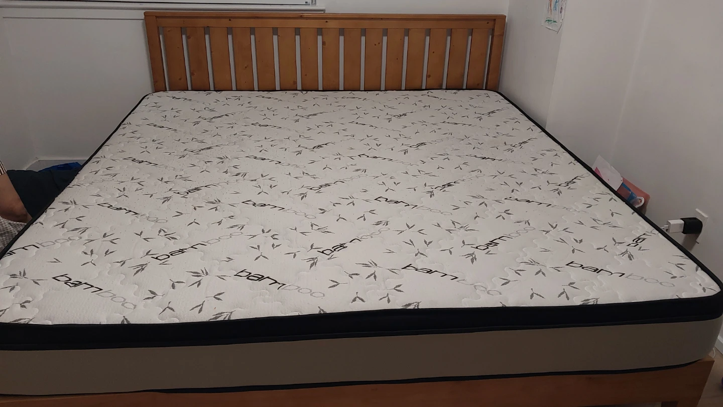 Wooden king Bed Frame - photo 2