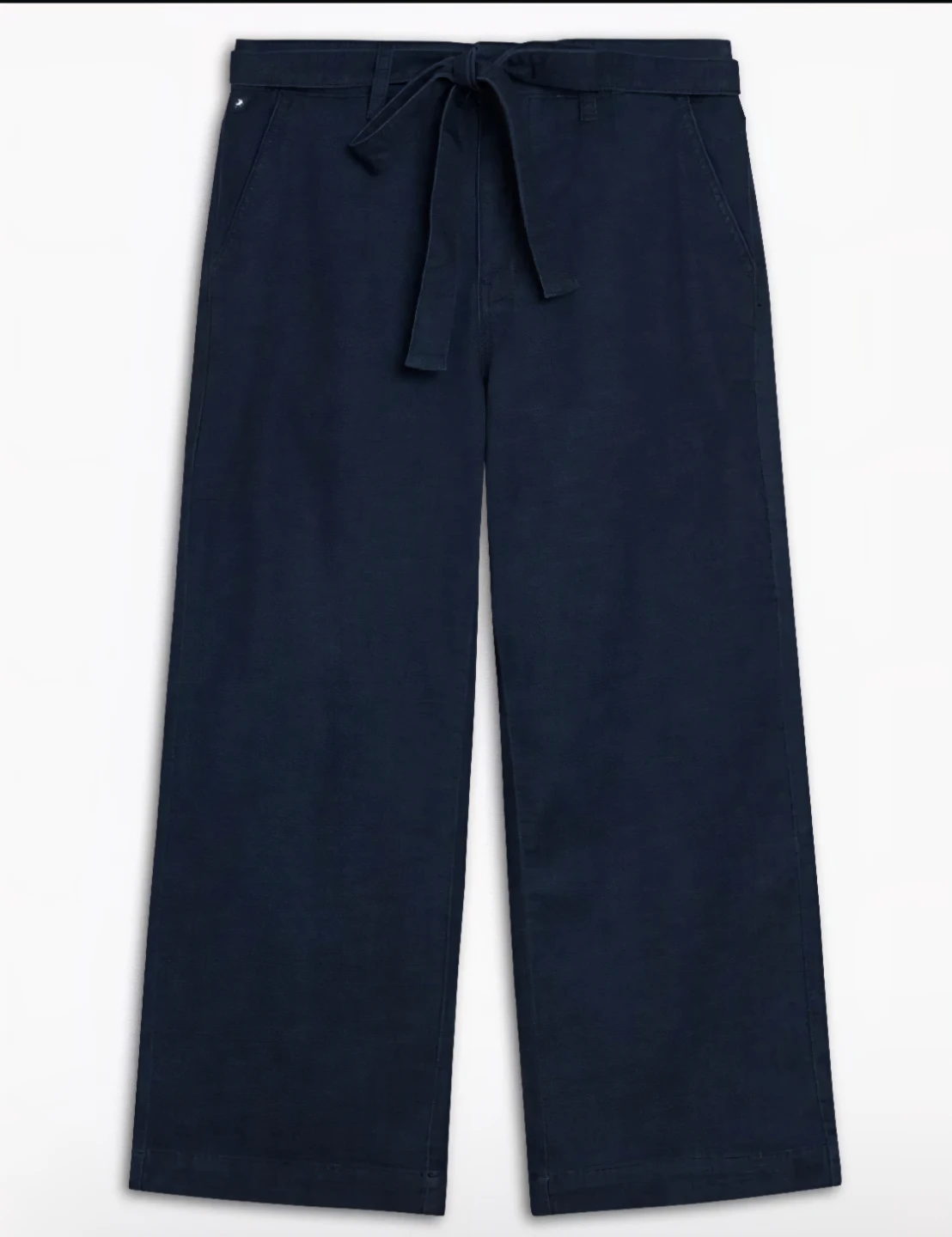 Lois Gaucho Wide Jeans With Belt Navy - photo 3