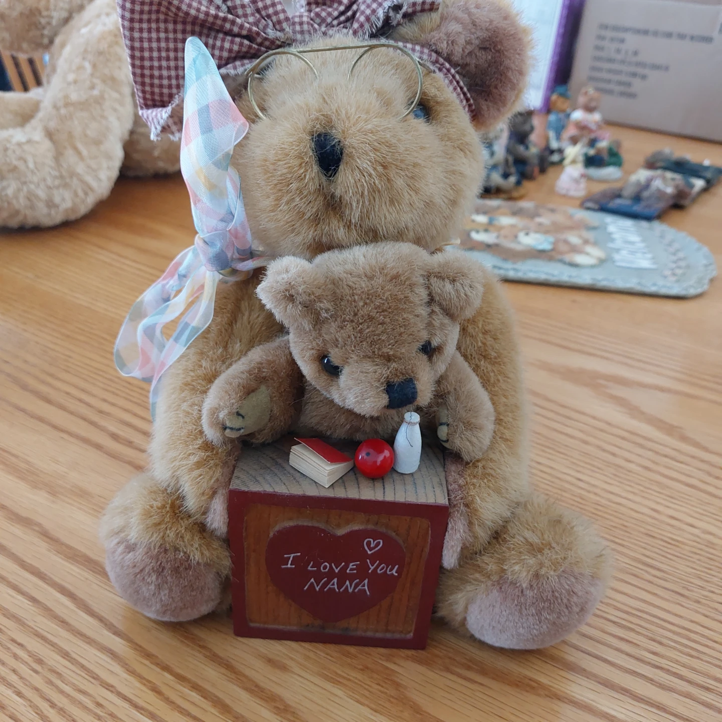 I Love You Nana Teddy Bear Figurine