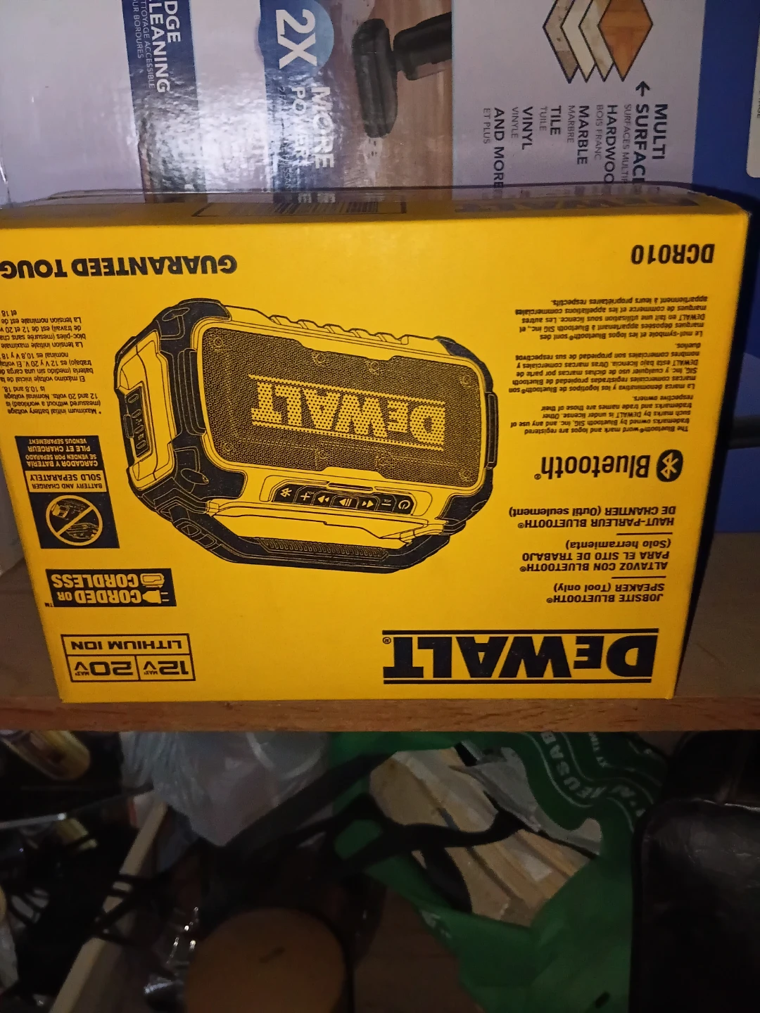 DEWALT Jobsite Bluetooth Speaker DCR010