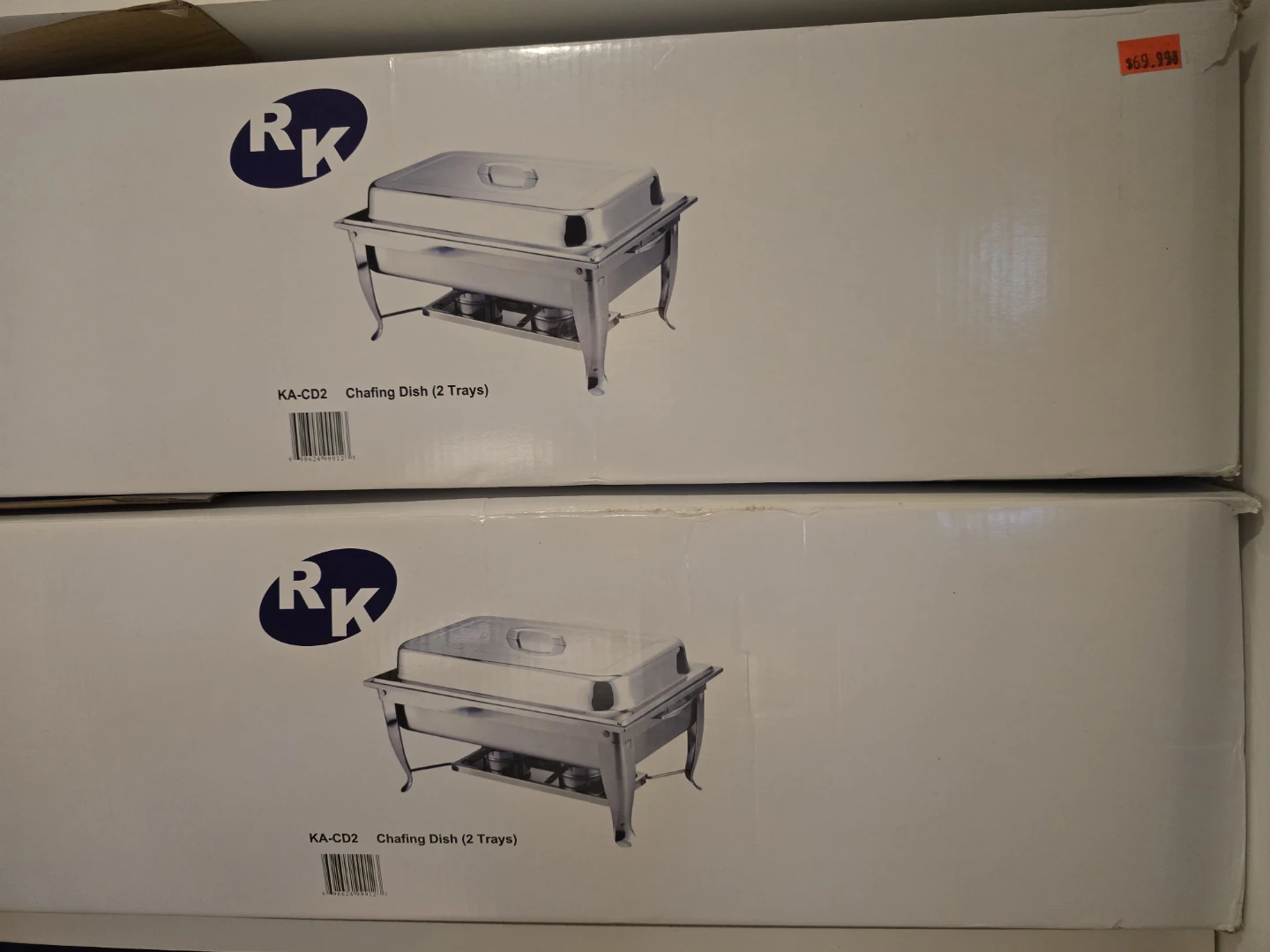 RK Chafing Dish with 2 Trays