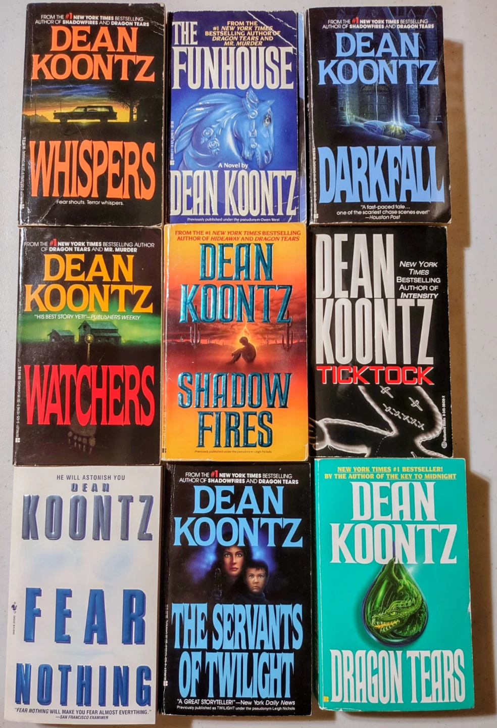 Dean Koontz Novels - 31 Book Collection - photo 2