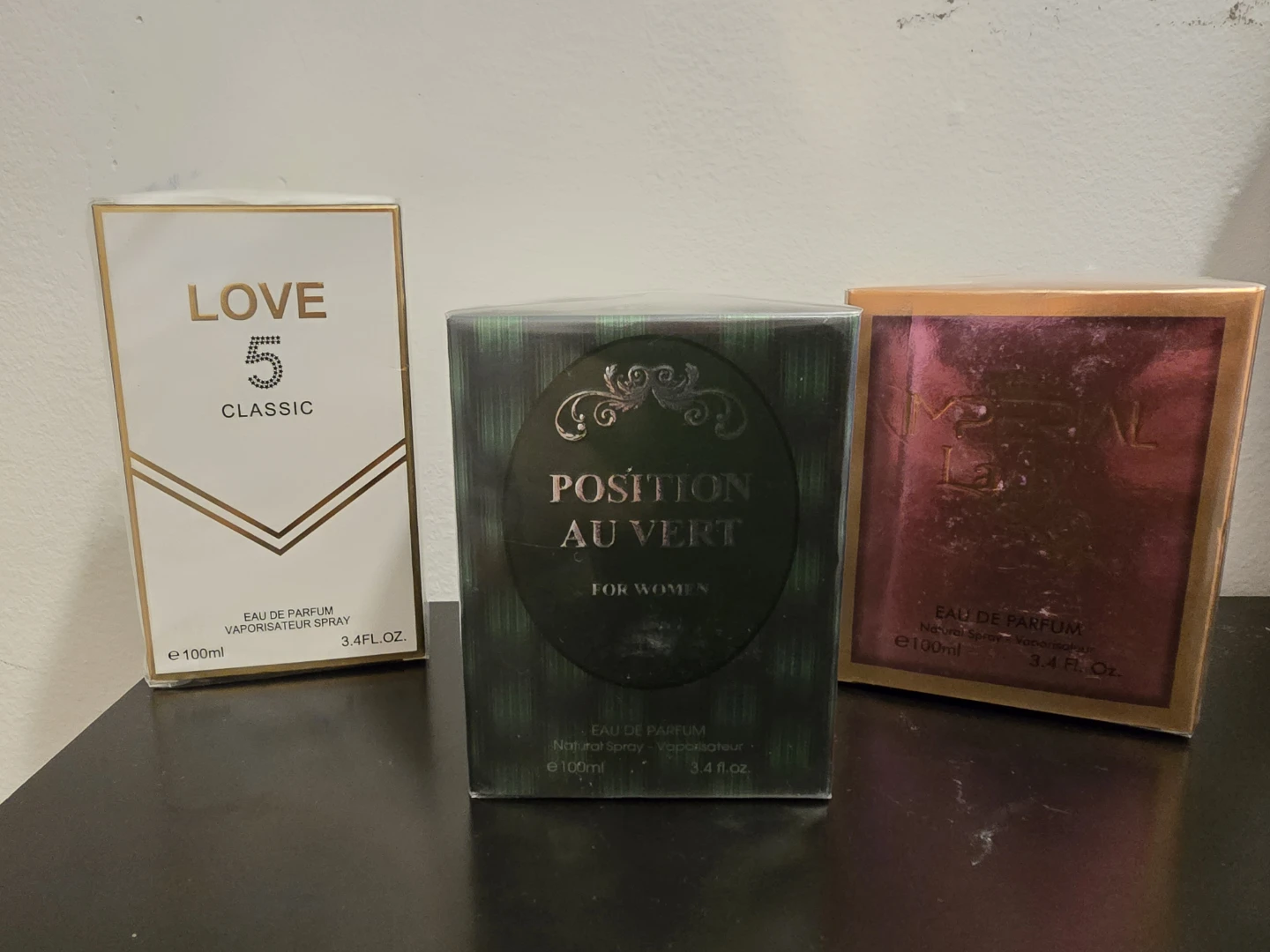 3 Perfumes: Love 5 Classic, Position Au Vert, Royal