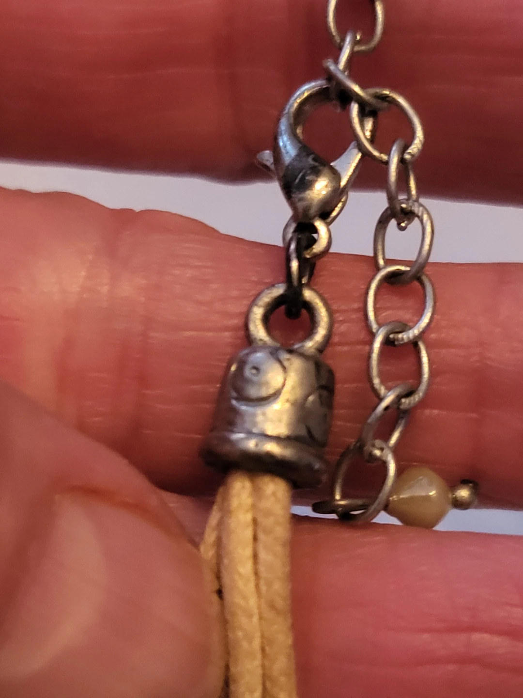 Multi-Charm Pendant Necklace on Cord - photo 3