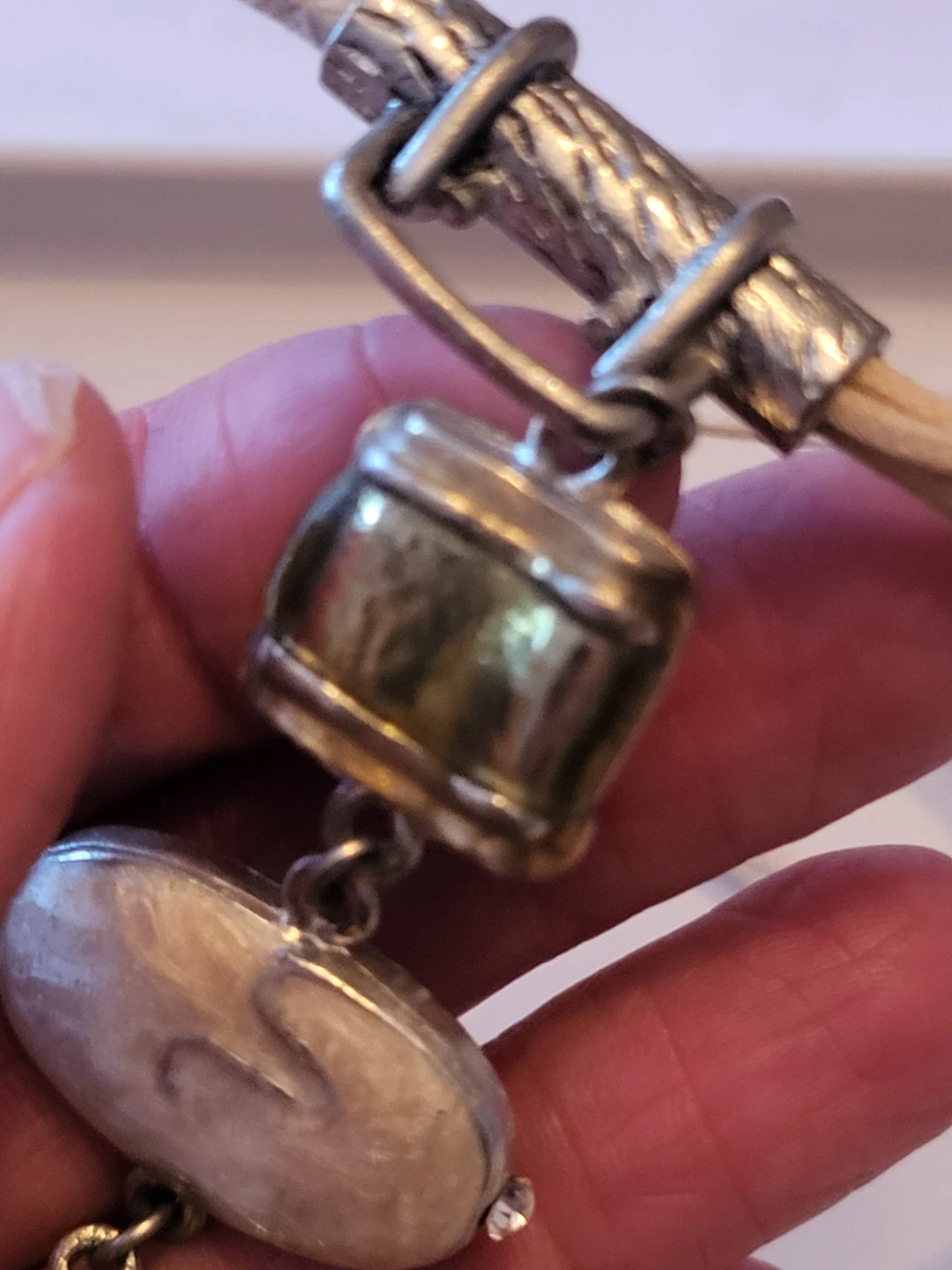 Multi-Charm Pendant Necklace on Cord - photo 5
