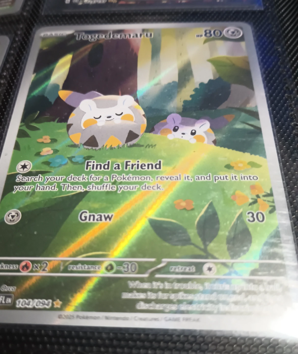 Pokemon Togedemaru 104/094 Card