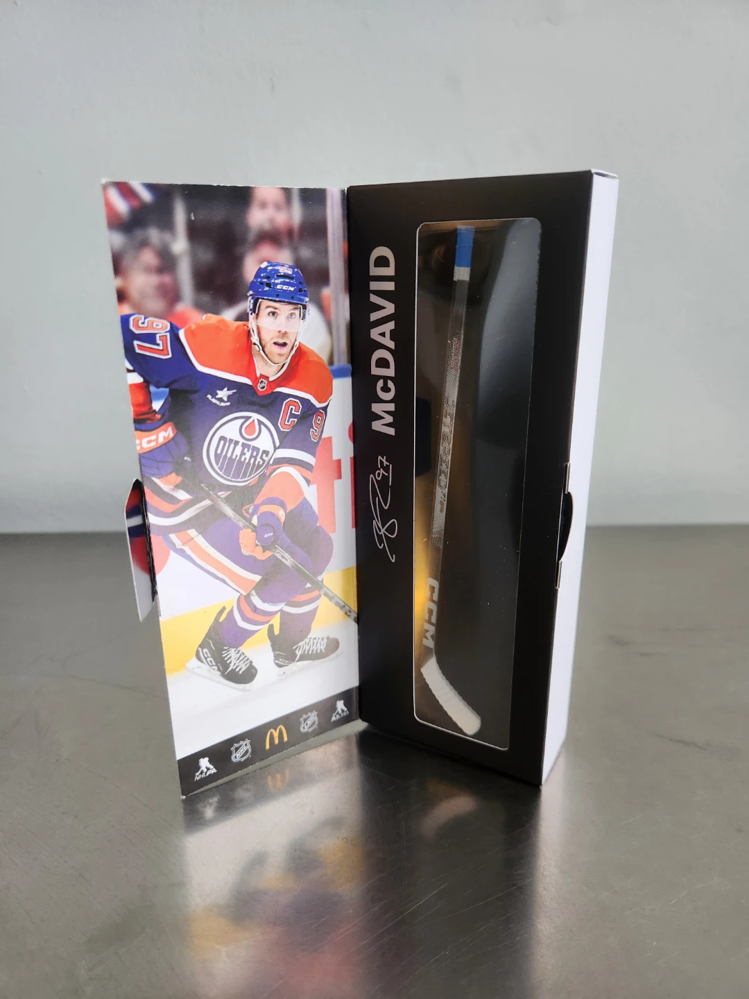 Connor McDavid NHL Mini Hockey Stick