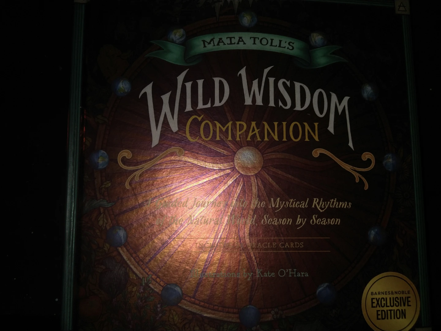 Maia Toll's Wild Wisdom Companion Oracle Cards & Seasonal Wheel