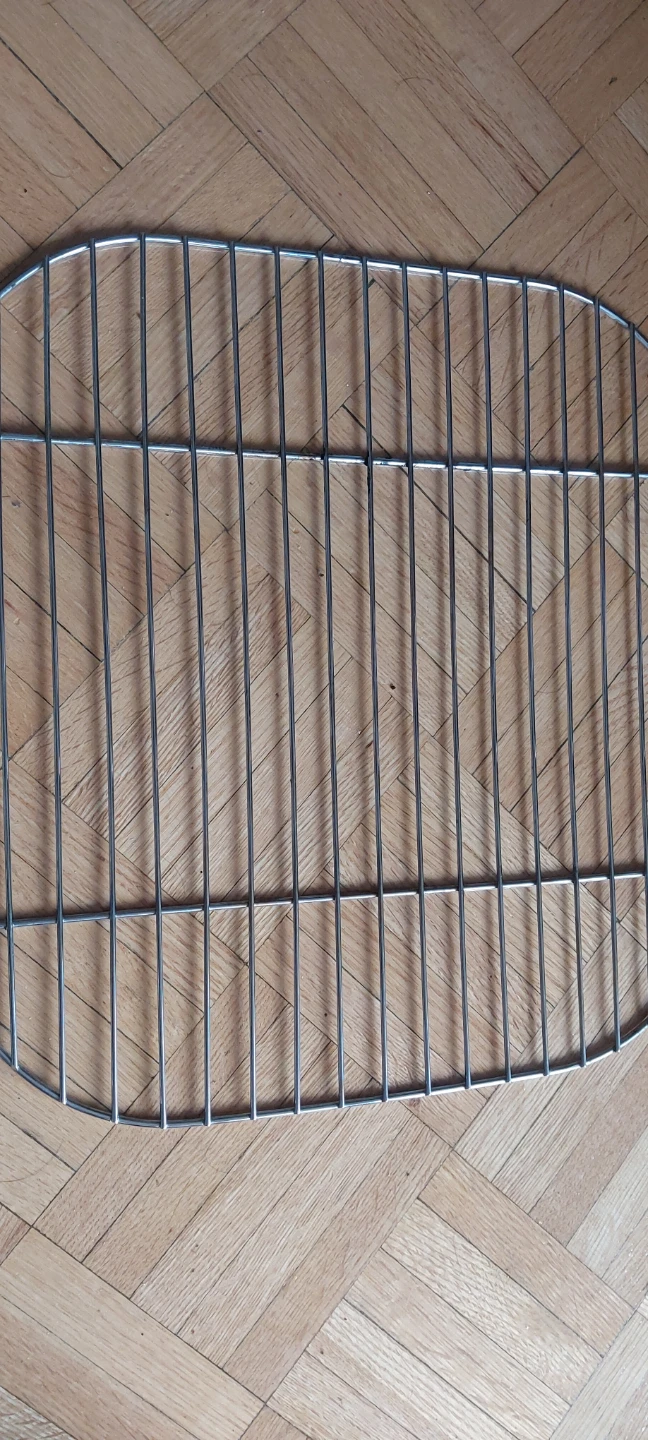 Set of 3  Food plates and Metal Grill Rack - photo 2