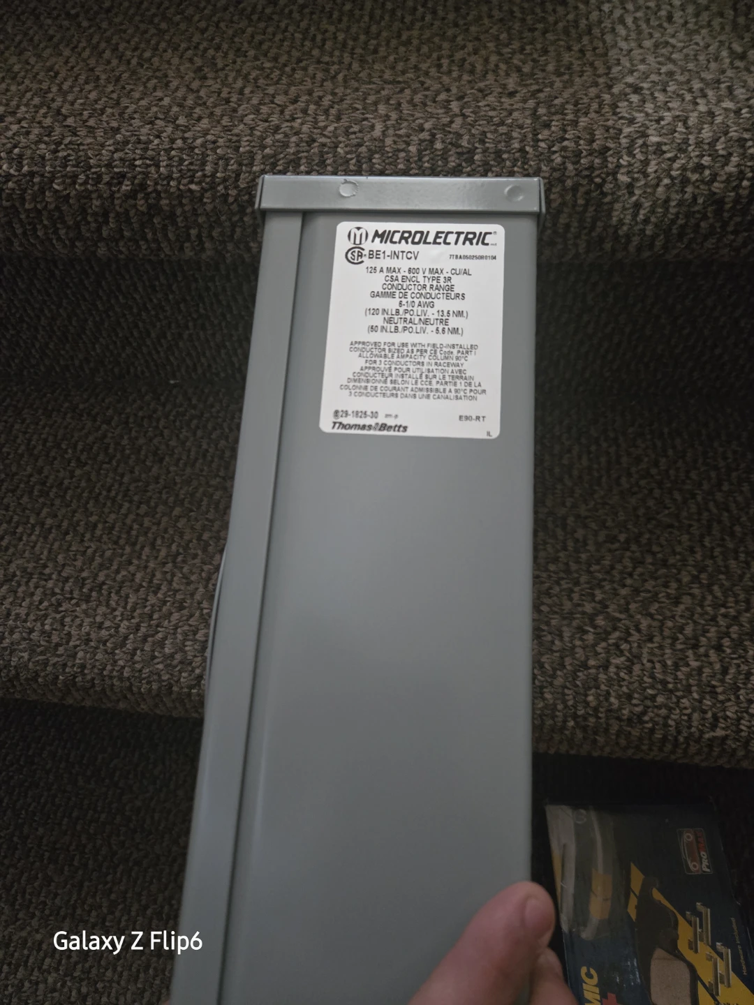 MICROLECTRIC SE-BE1-INTCV Meter Socket