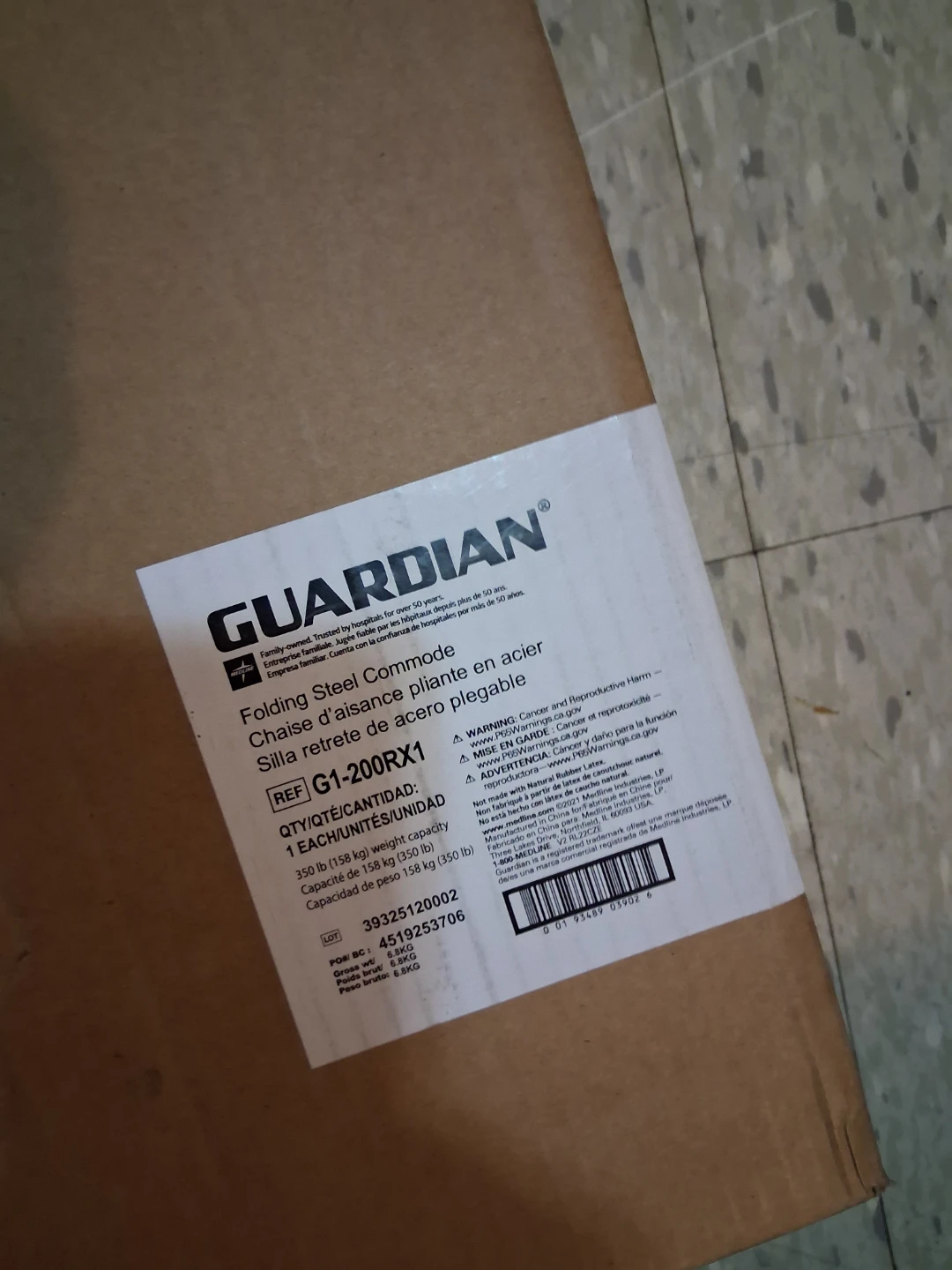 Guardian Folding Steel Commode Chair - photo 3