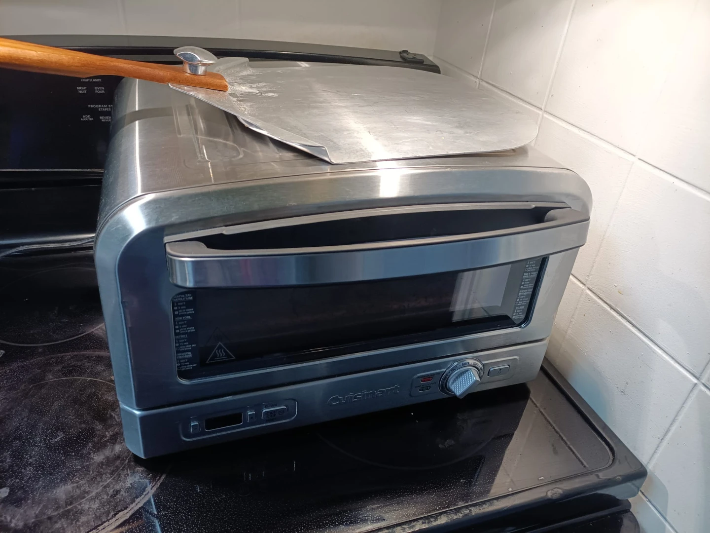 Cuisinart pizza Oven + pizza peel - photo 2