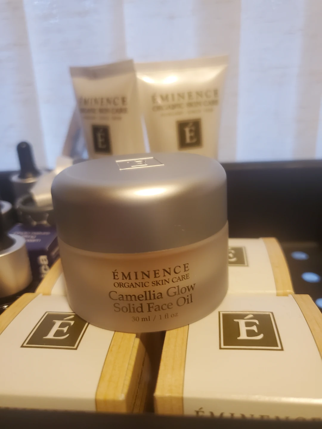 Eminence Camellia Glow Solid Face Oil 30 ml / 1 fl oz