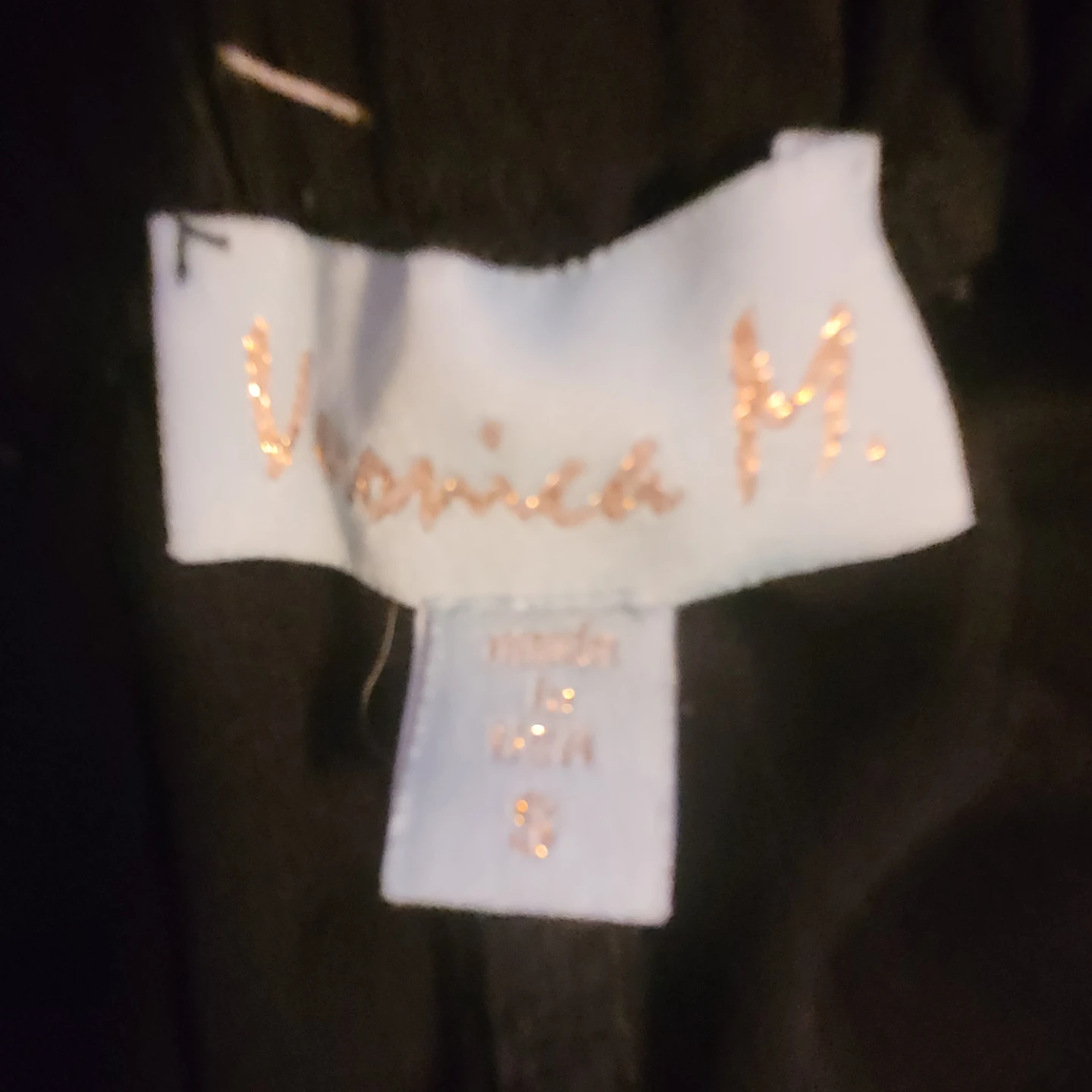 Veronica M. Black Stretchy Pants Size small/medium - photo 3