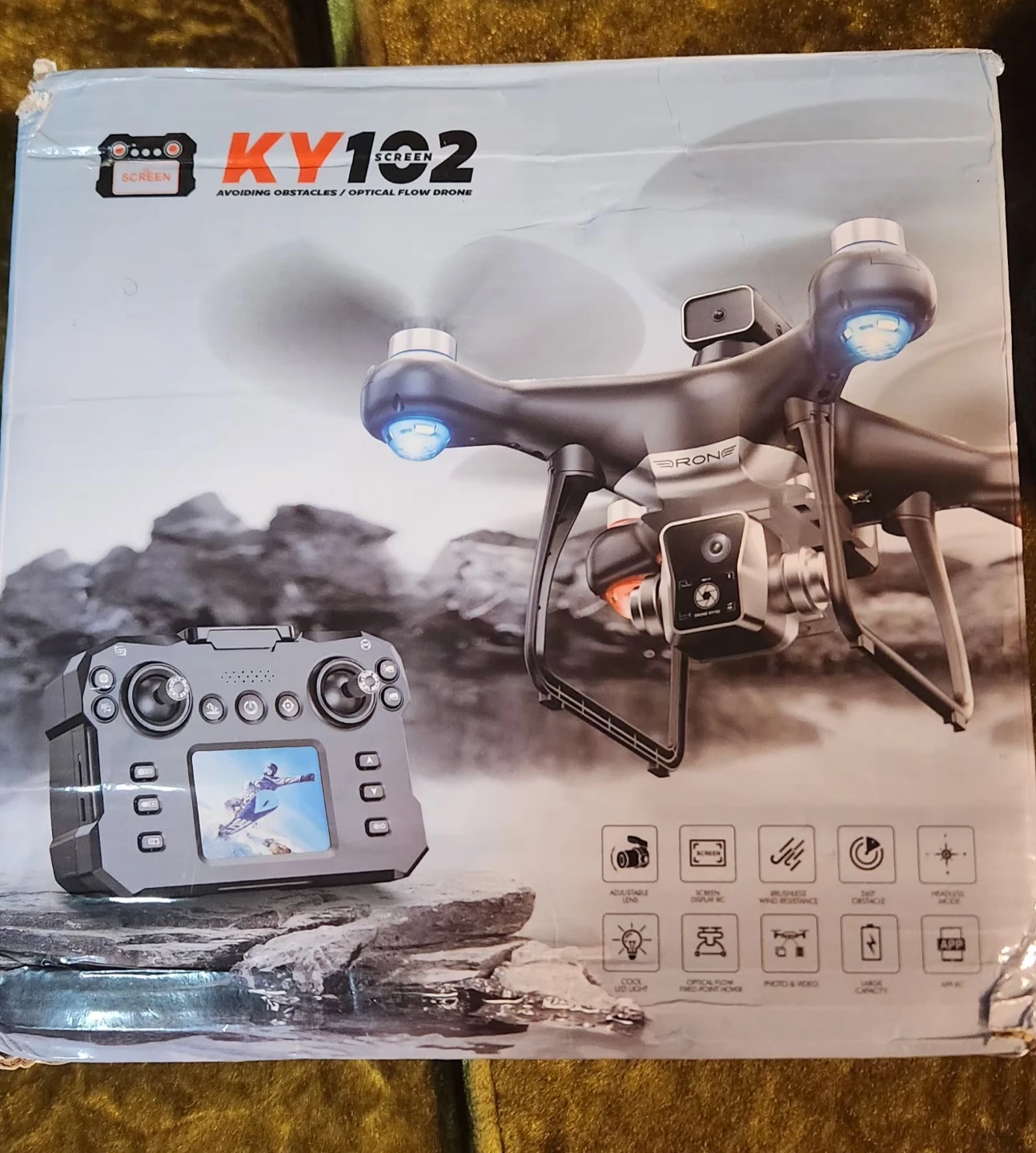 KY102 Drone with Screen Display RC - photo 2