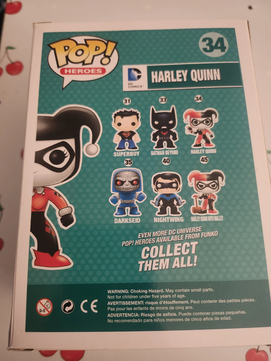 Funko Pop! DC Comics Harley Quinn Vinyl Figure #34 - photo 2