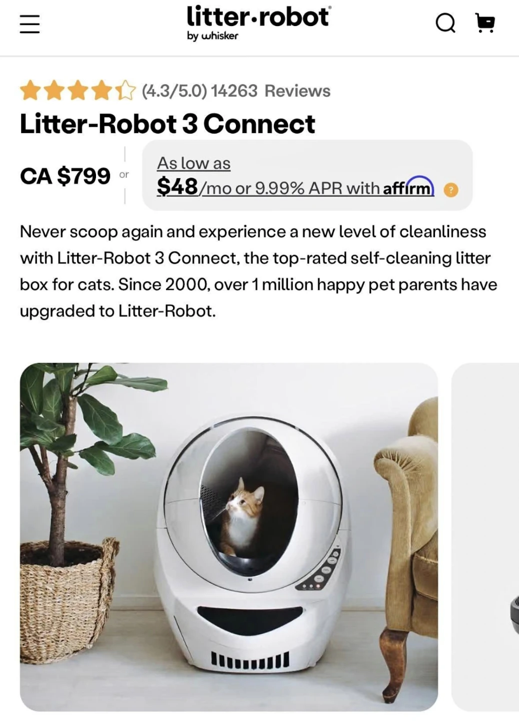 ​Litter-Robot 3 Connect