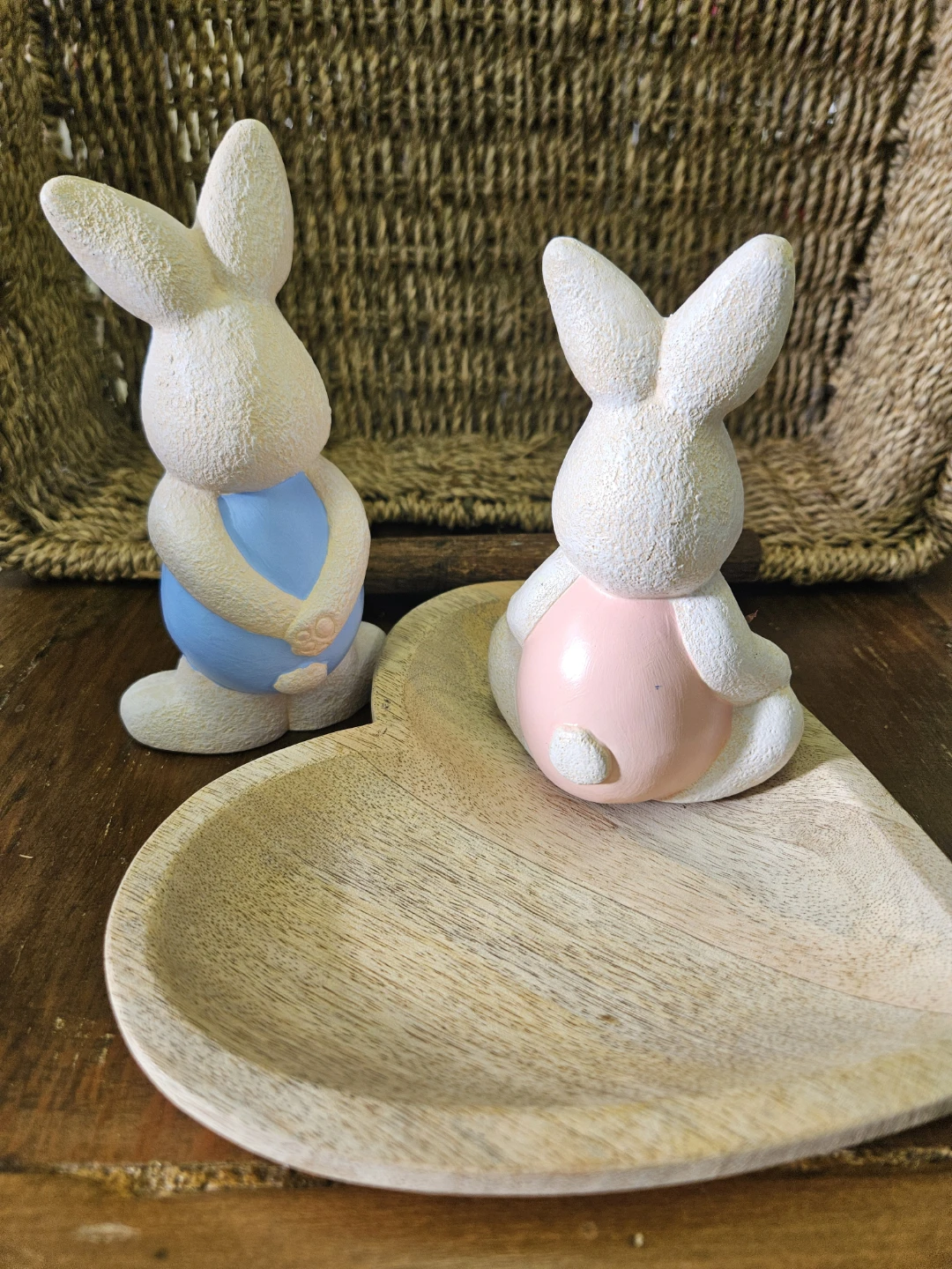 Easter Bunny Figurines (Set of 2) - photo 2