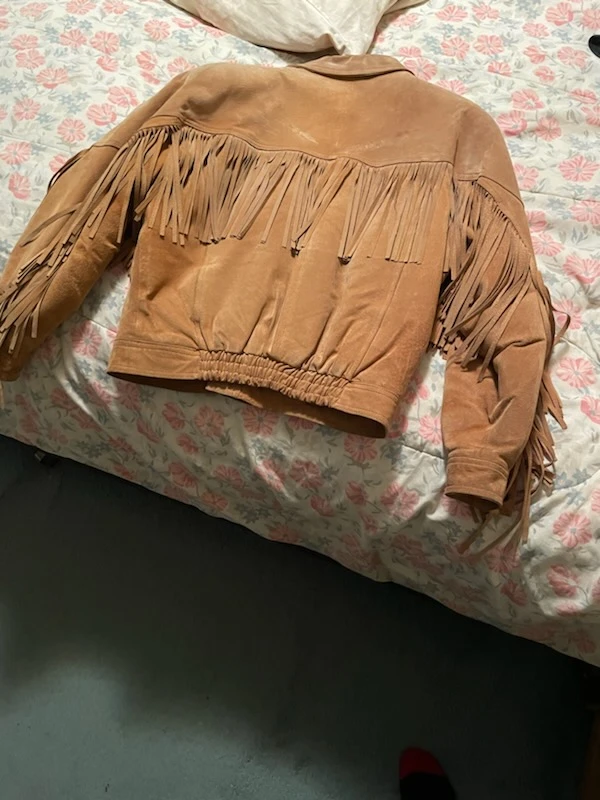 Leather Cowboy Boots & Suede Fringe Jacket - photo 2