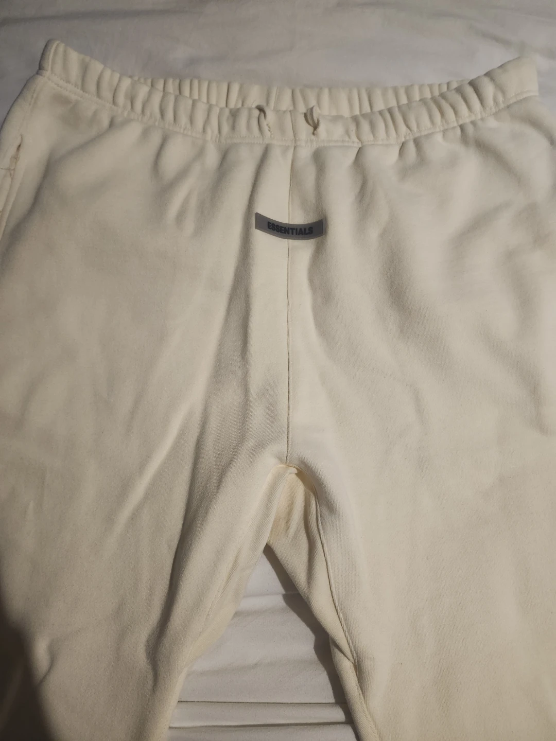 Fear of God Essentials Cream Sweatpants - photo 2
