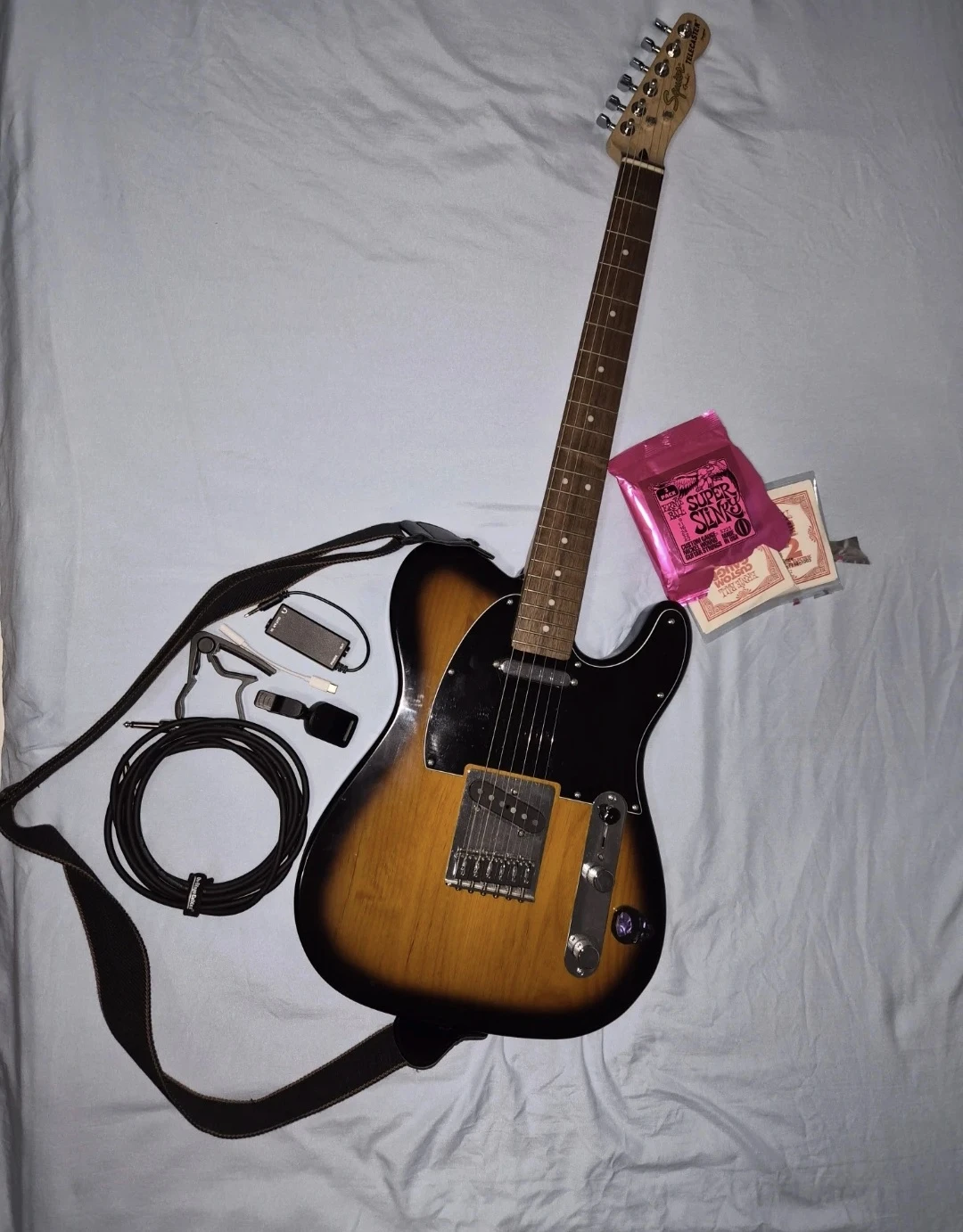 Squier Telecaster Electric Guitar Bundle