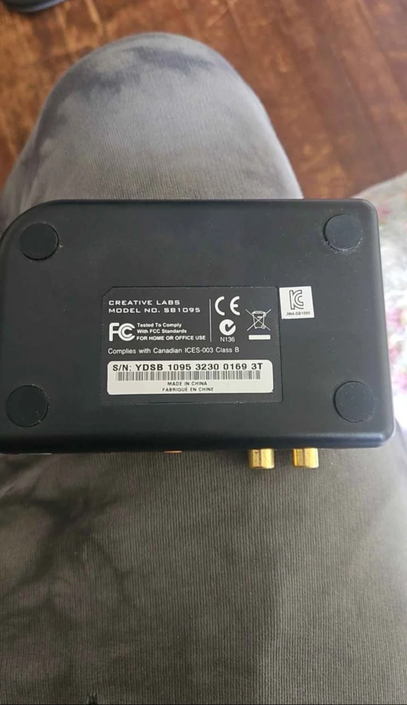 Creative Labs Sound Blaster SB SB1095 External Sound Card - photo 2