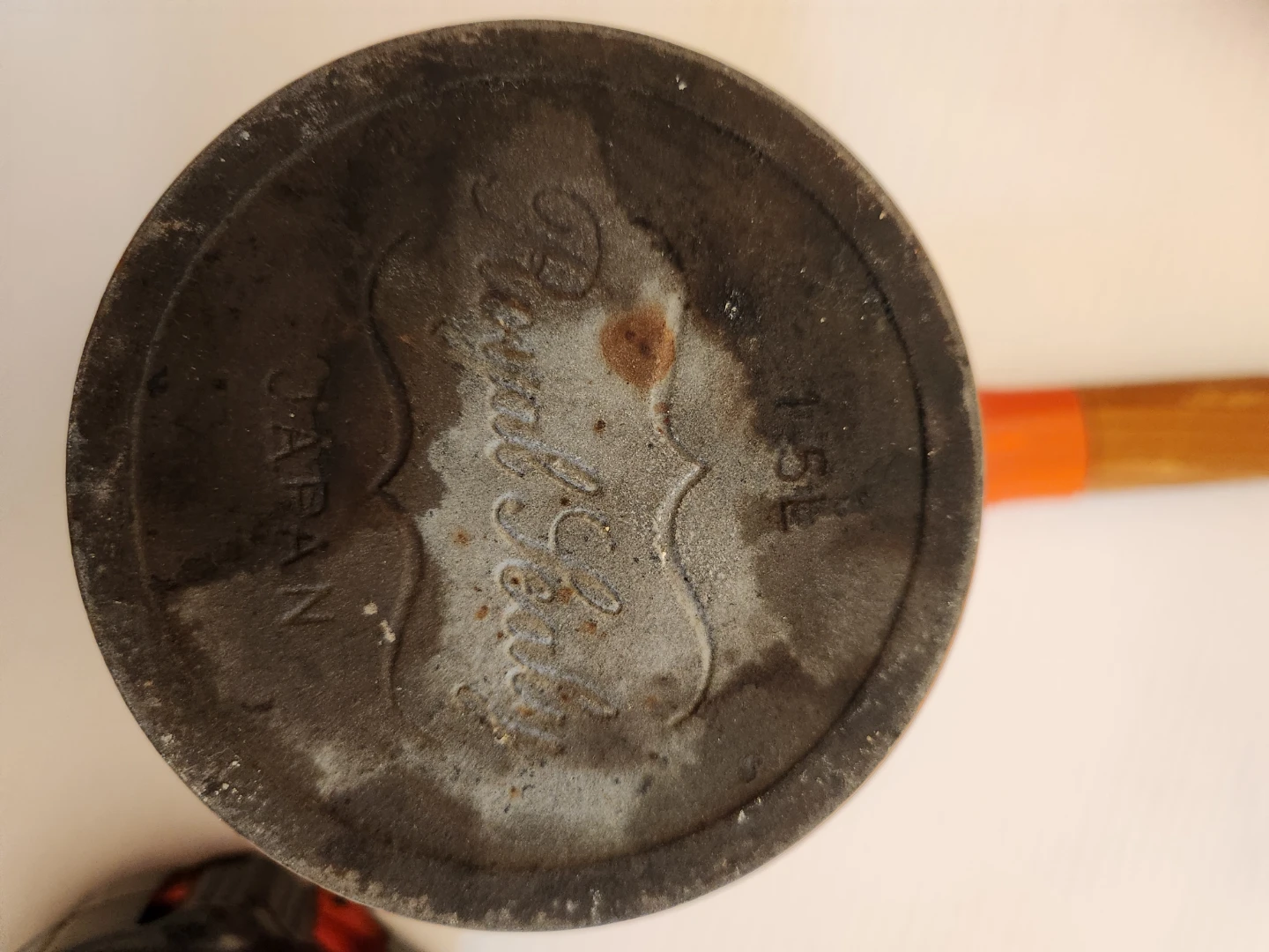Royal Sealy Cast Iron Backed Enamel Pot - photo 5