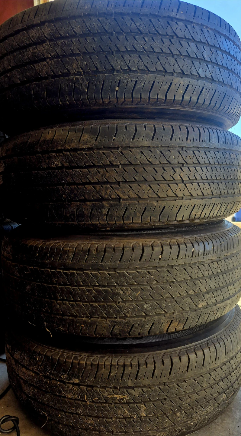Good Set of 4 Bridgestone Tires & RIMS Size 225 70 R17 *DEAL*