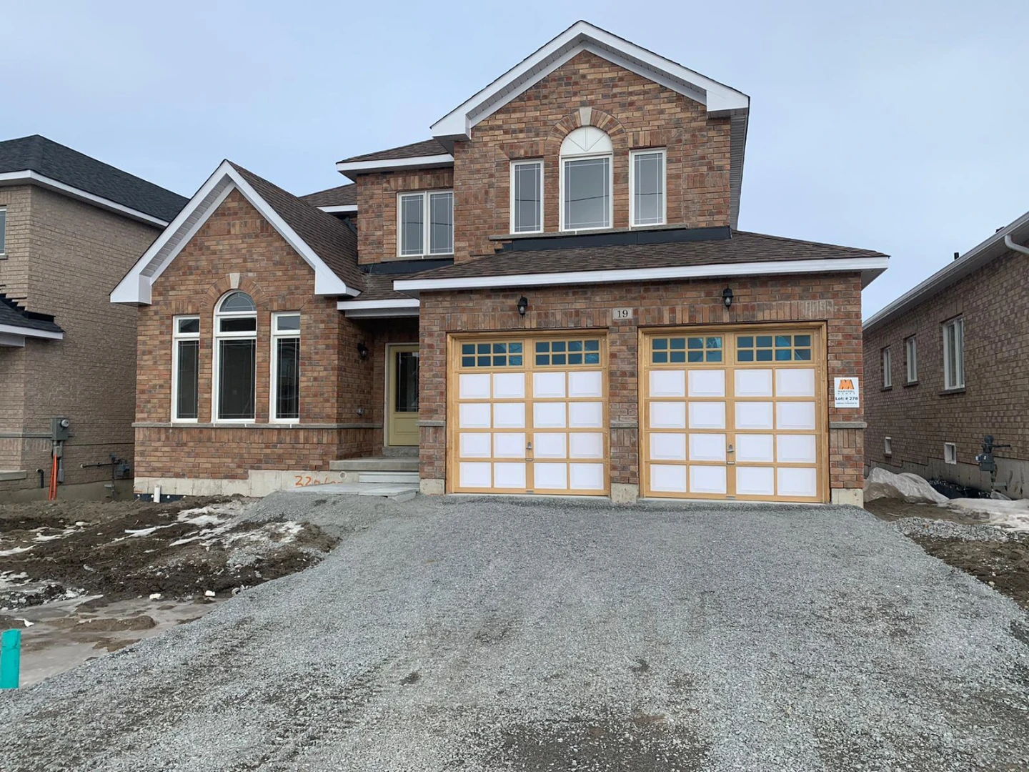 Residential House with Double Garage