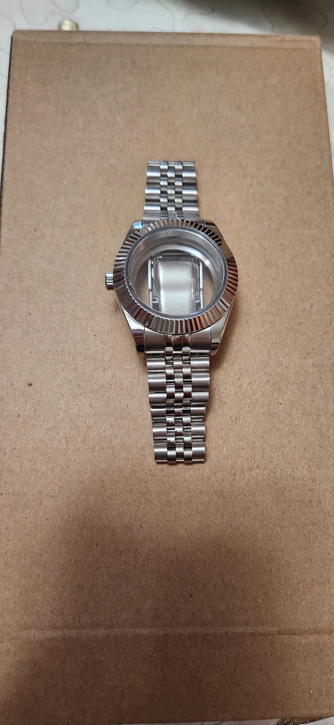 New Stainless Steel Watch Case and Bracelet - photo 2