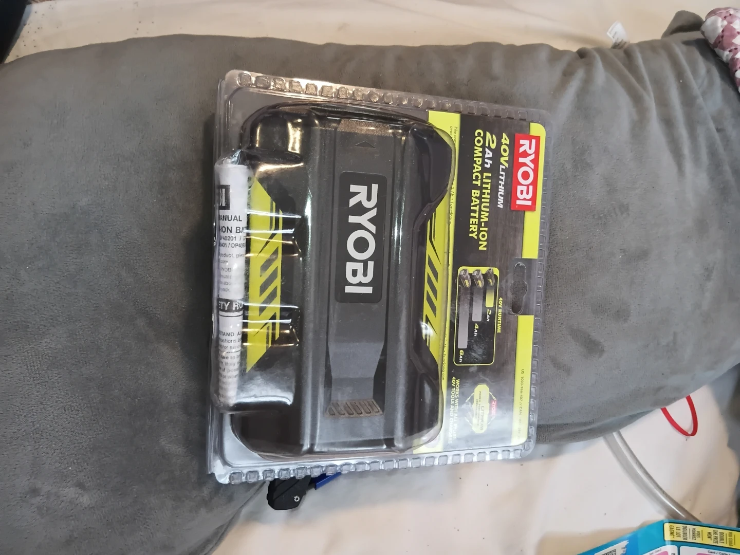 Ryobi 40V Lithium-ion 2.0 Ah Compact Battery