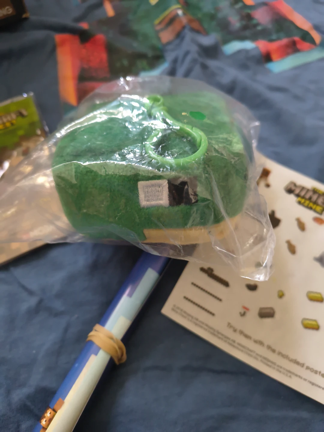 Official Minecraft Mine Chest T-Shirt and Exclusive Pin Set - photo 3