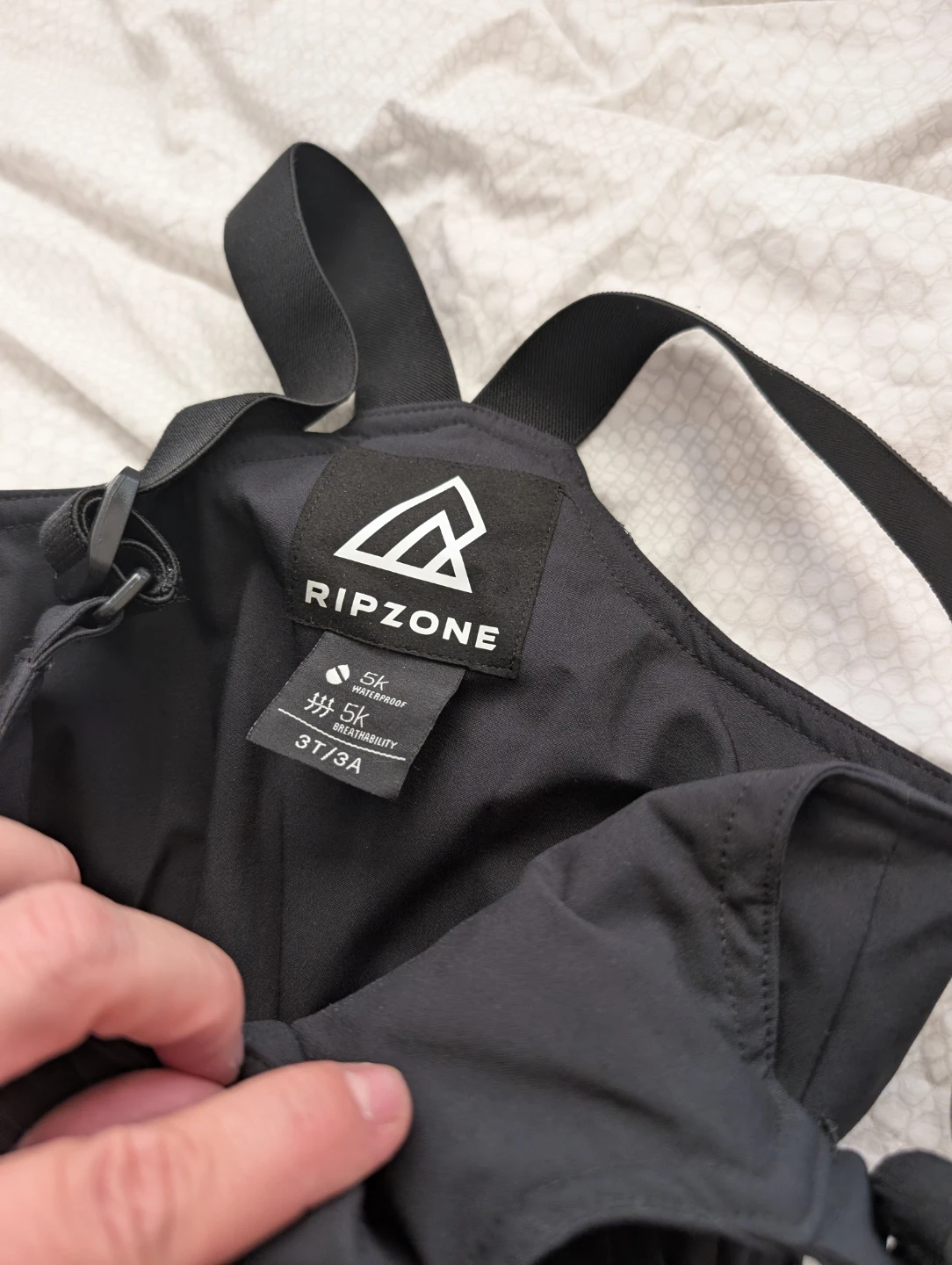 Ripzone Snow Pants Bib Overalls Size 3T/3A Black - photo 2