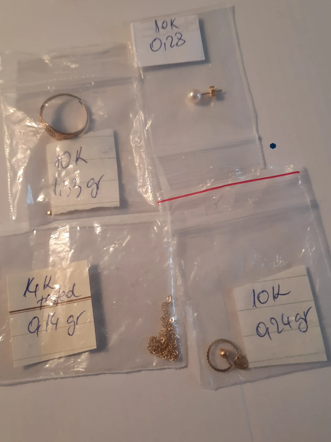 10K,14K jewelry  lot scrap