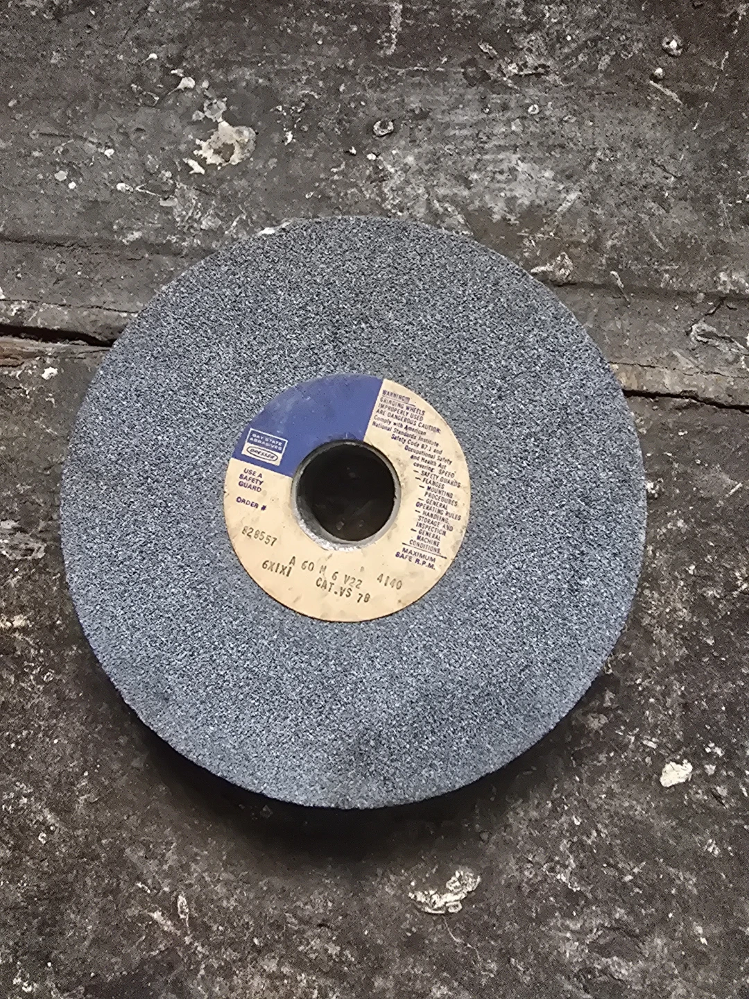 Bay State Grinding Wheel 6X1X1