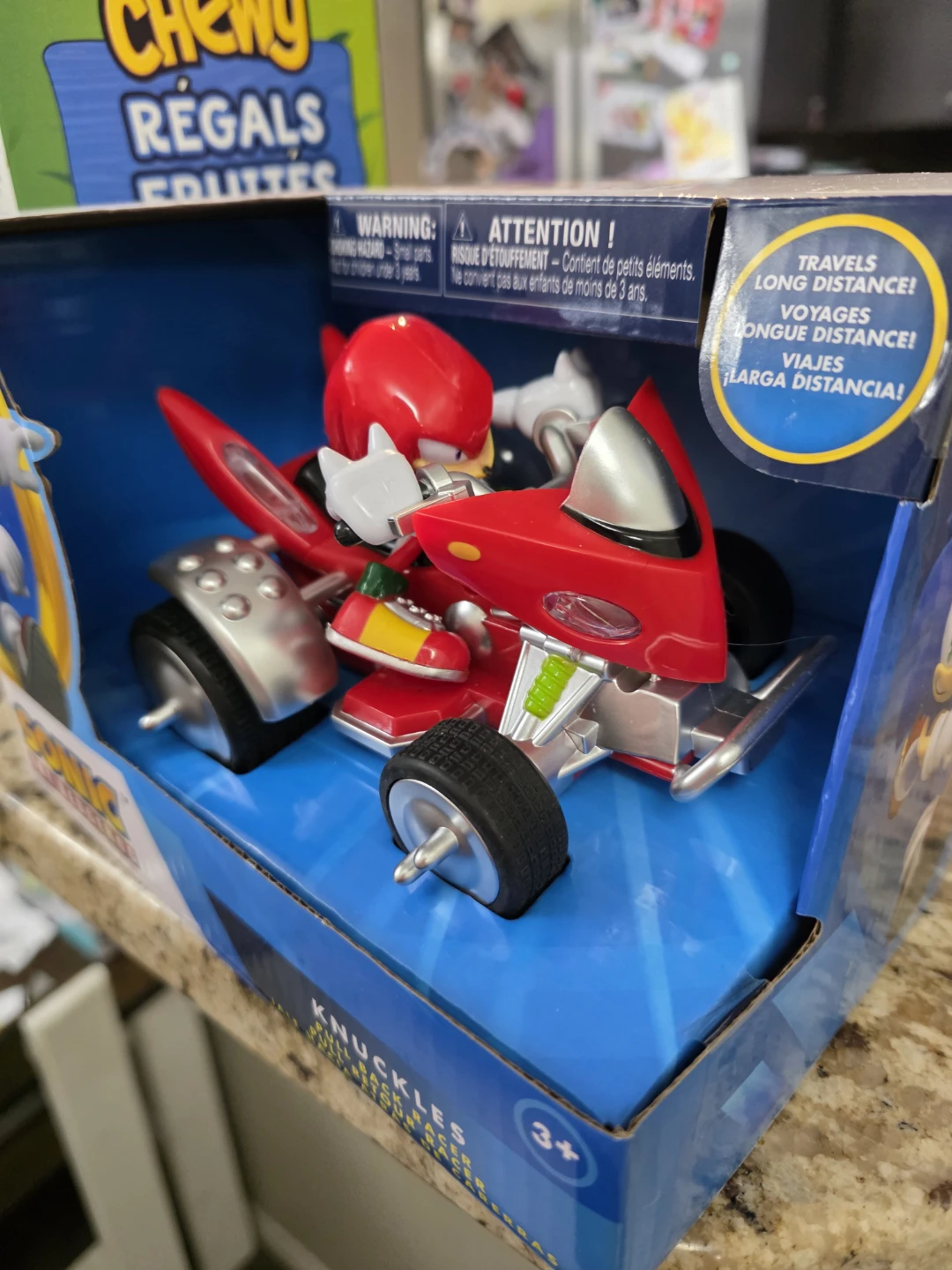 Brand new: Sonic the Hedgehog Knuckles Pull Back Racer Toy - photo 2