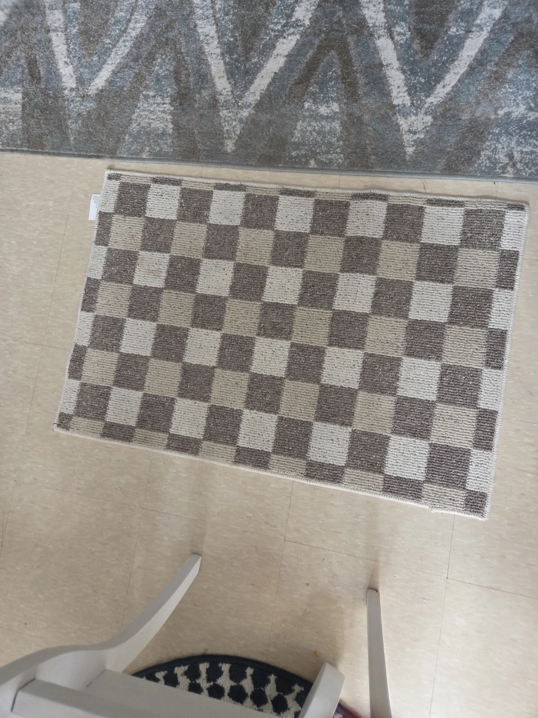 Checkerboard Area Rug 🥕